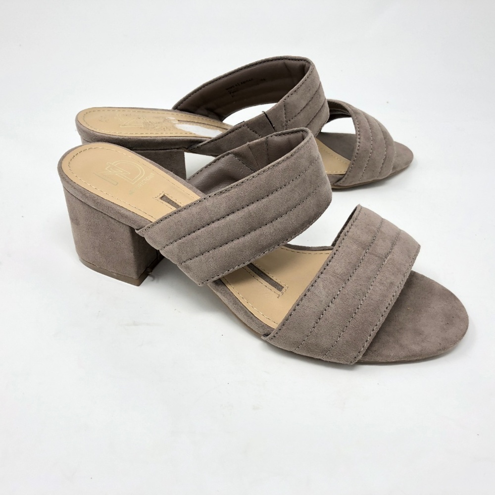 New Directions Abigail Double Bind Slide Sandals